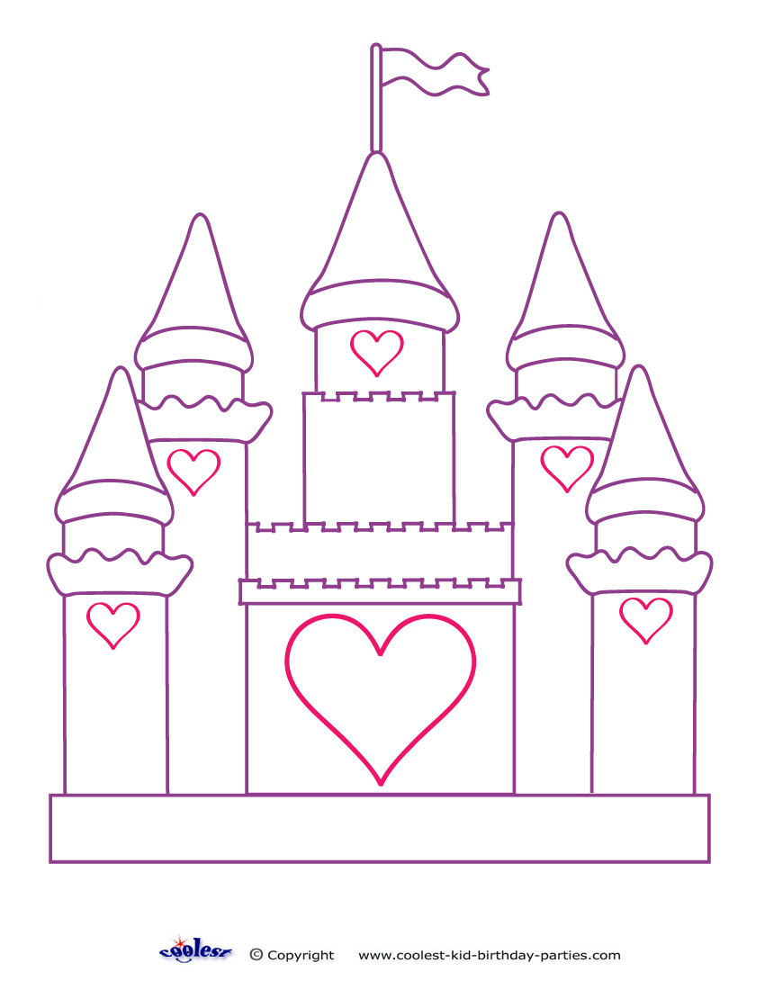 Disney Princess Castle Coloring Pages Nevada coloring page super