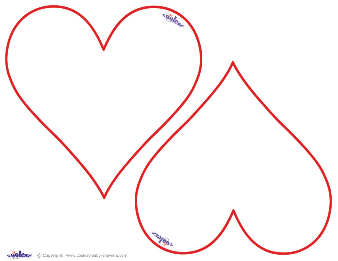 Heart Stencils Free Printable