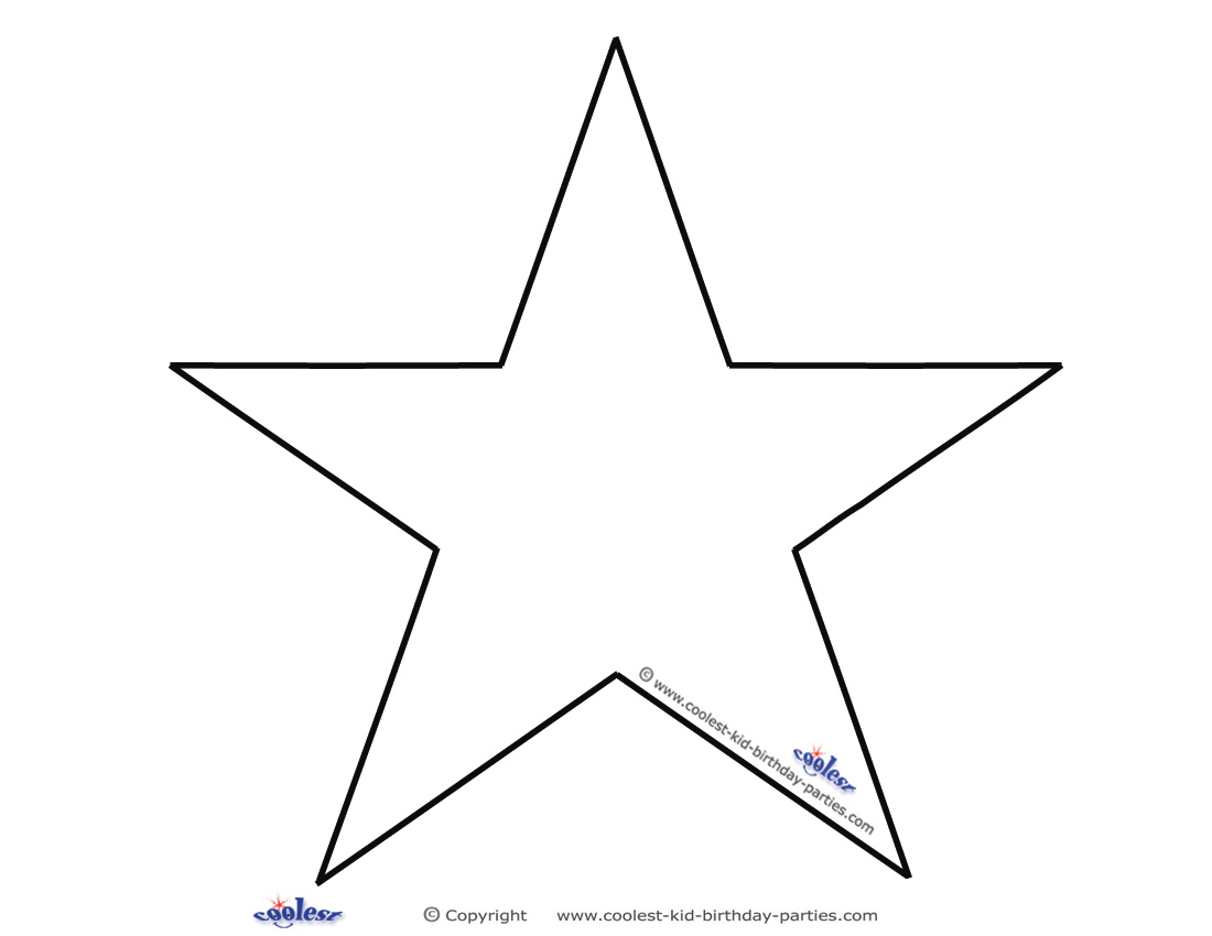large printable star coloring pages - photo #43