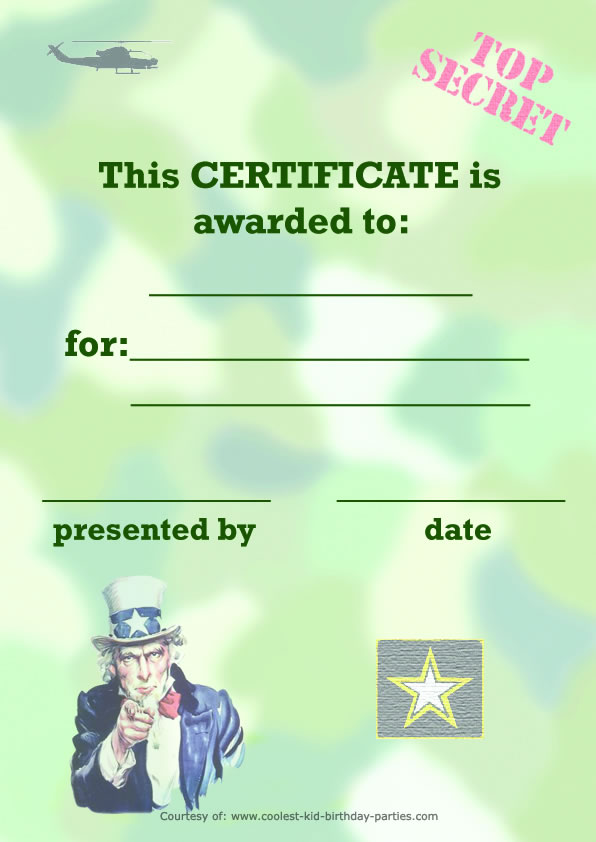 army-certificate-2-coolest-free-printables