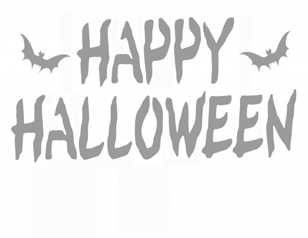 Stencil happy halloween Coolest Free Printables