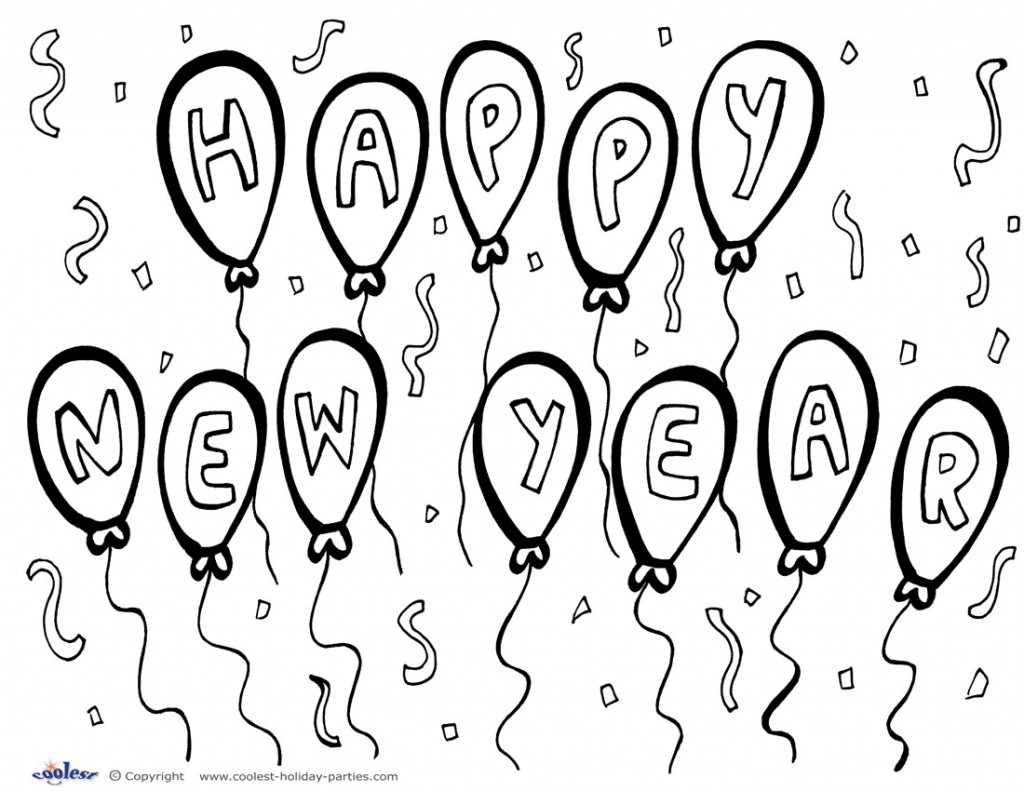 newyearscoloringpages03 Coolest Free Printables