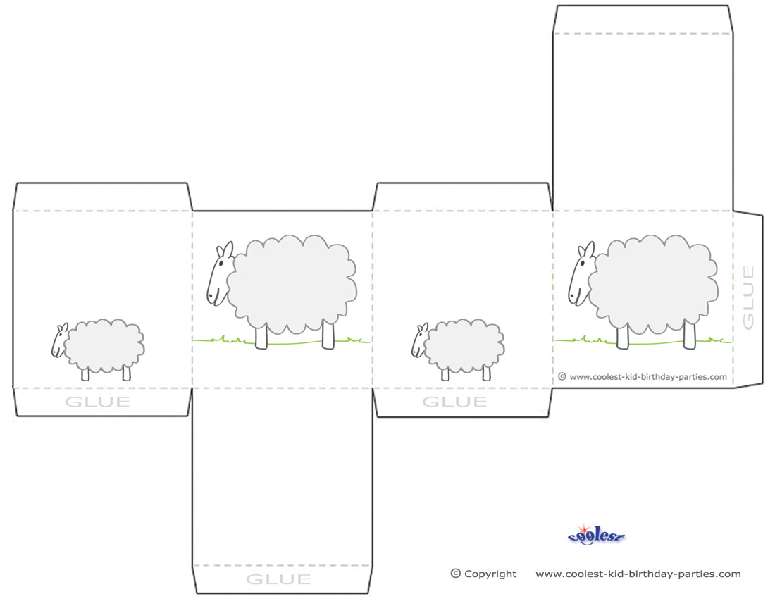 sheep toy box