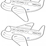 Printable Airline-Shaped Invitations