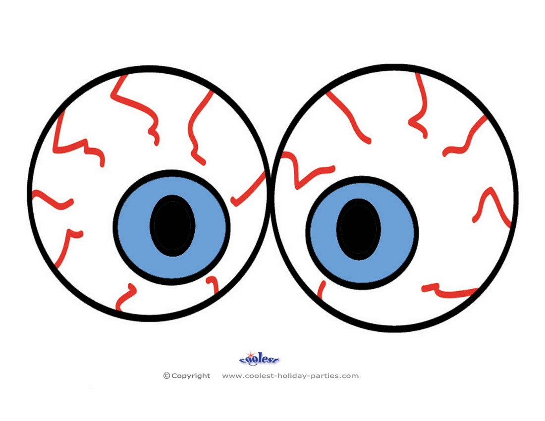 Large Printable Eyes