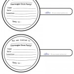 Printable Magnifying Glass Scavenger Hunt Invitations