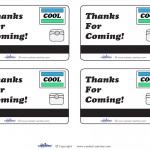 Printable Credit Card Thank-Yous