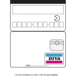 Printable Credit Card Scavenger Invitations