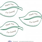 Printable Nature Scavenger Thank-You's