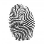 Printable Enlarged Fingerprint