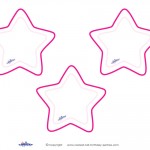 Princess Birthday Party - Round Wand Stars