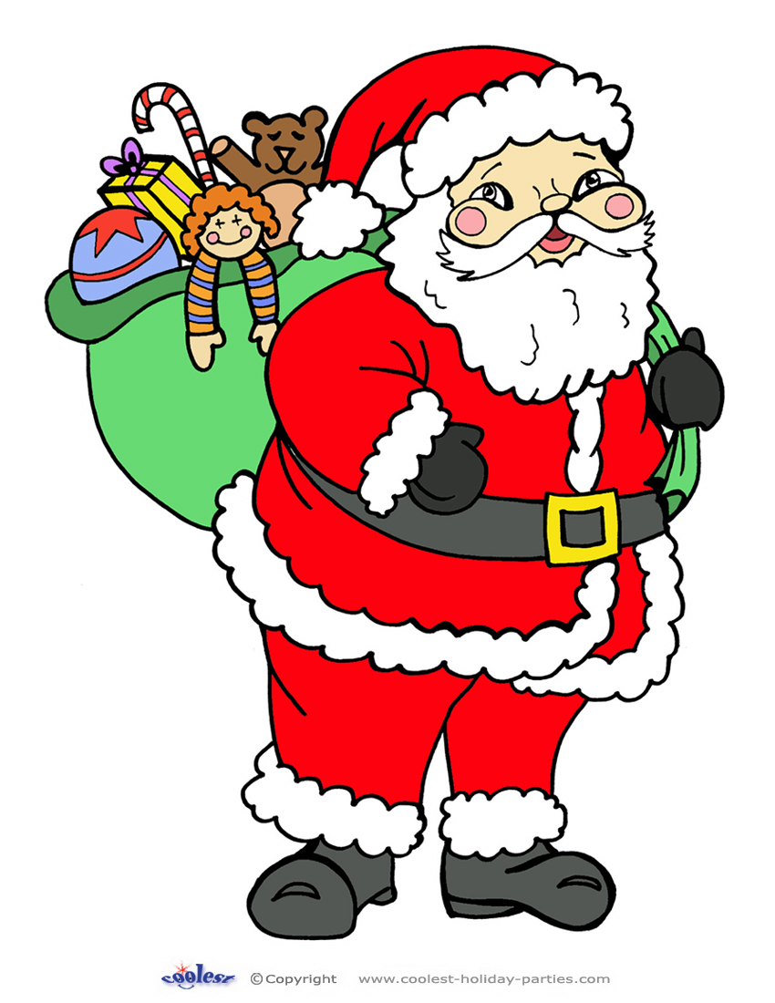 Free Printable Santa