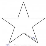 Printable Star-Shaped Invitations