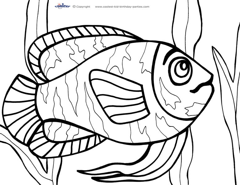 Printable Under The Sea Coloring Page 2 - Coolest Free Printables