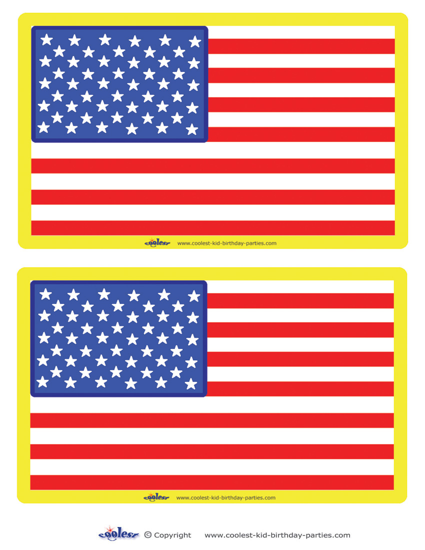 Medium Printable Usa Flag Decorations Coolest Free Printables