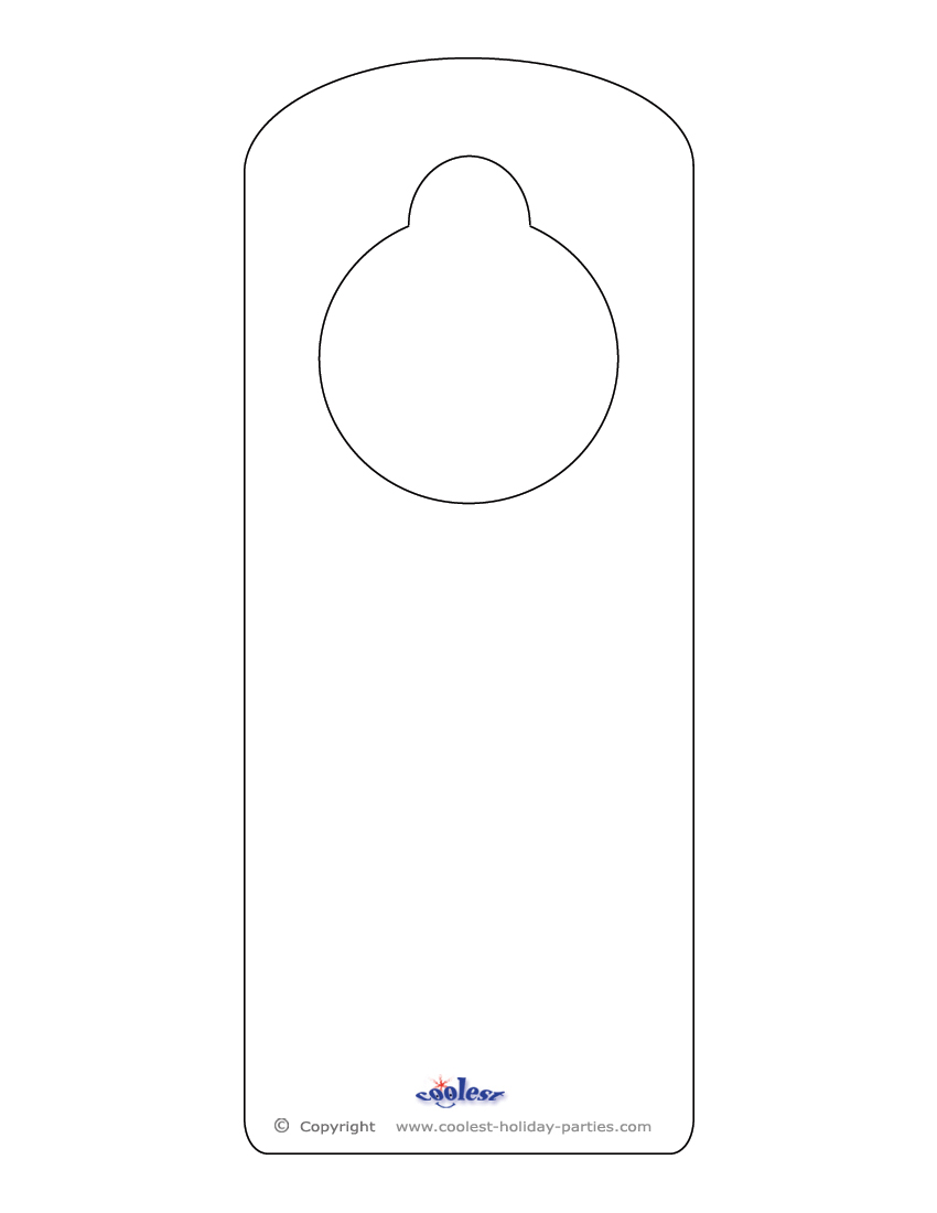 Blank Printable Doorknob Hanger Template blank-printable-doorknob-hanger-template