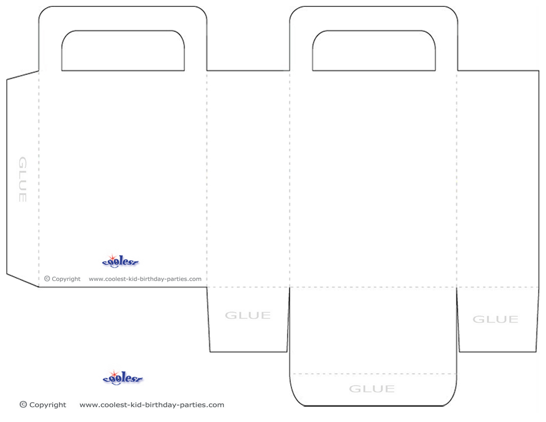 Free Printable Bag Template