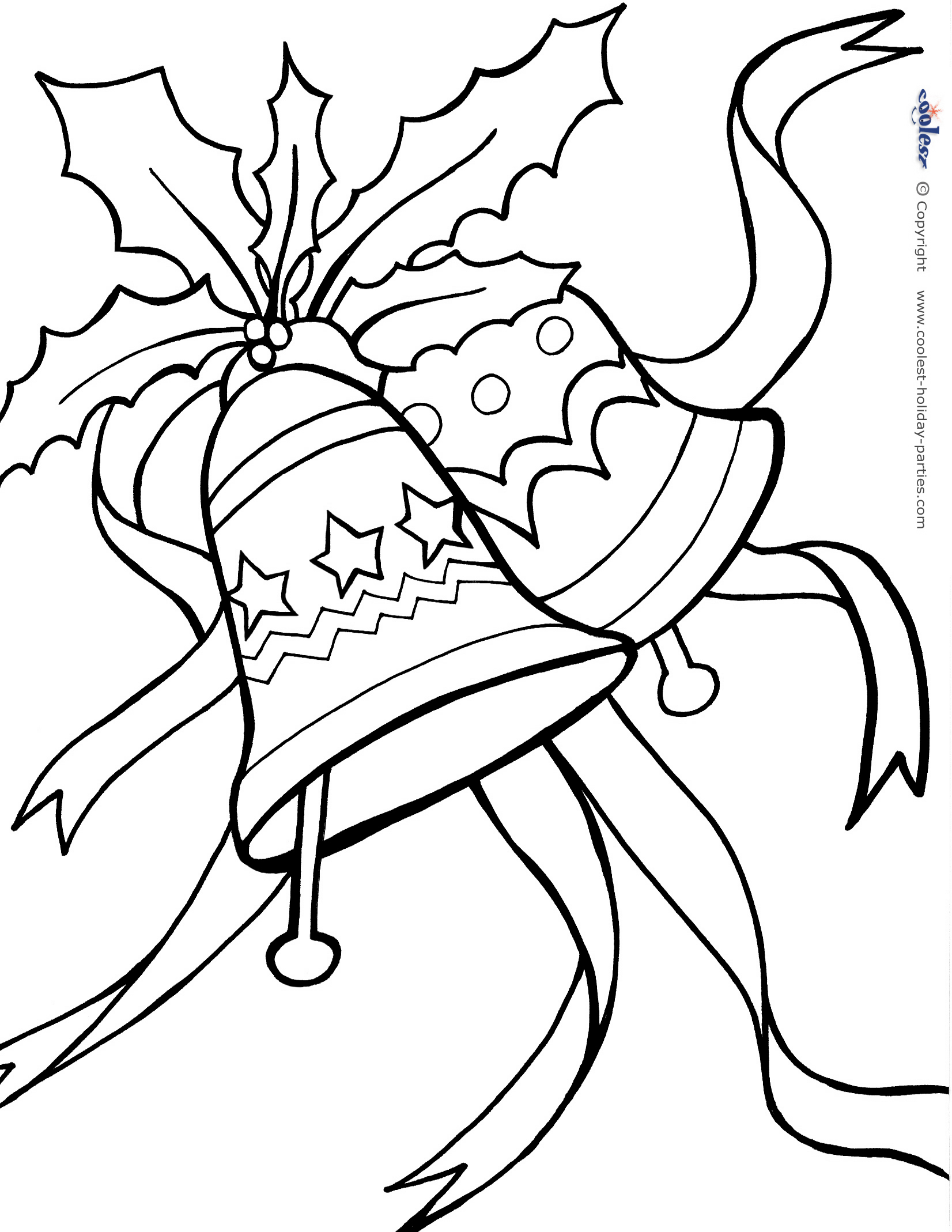 Printable Christmas Coloring Page 19 - Coolest Free Printables